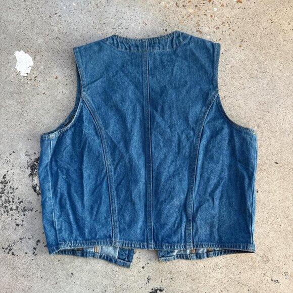 vintage denim vest - Picture 4 of 4